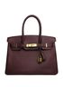 Hermes Birkin 30, front view